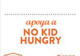 Apoya a No Kid Hungry